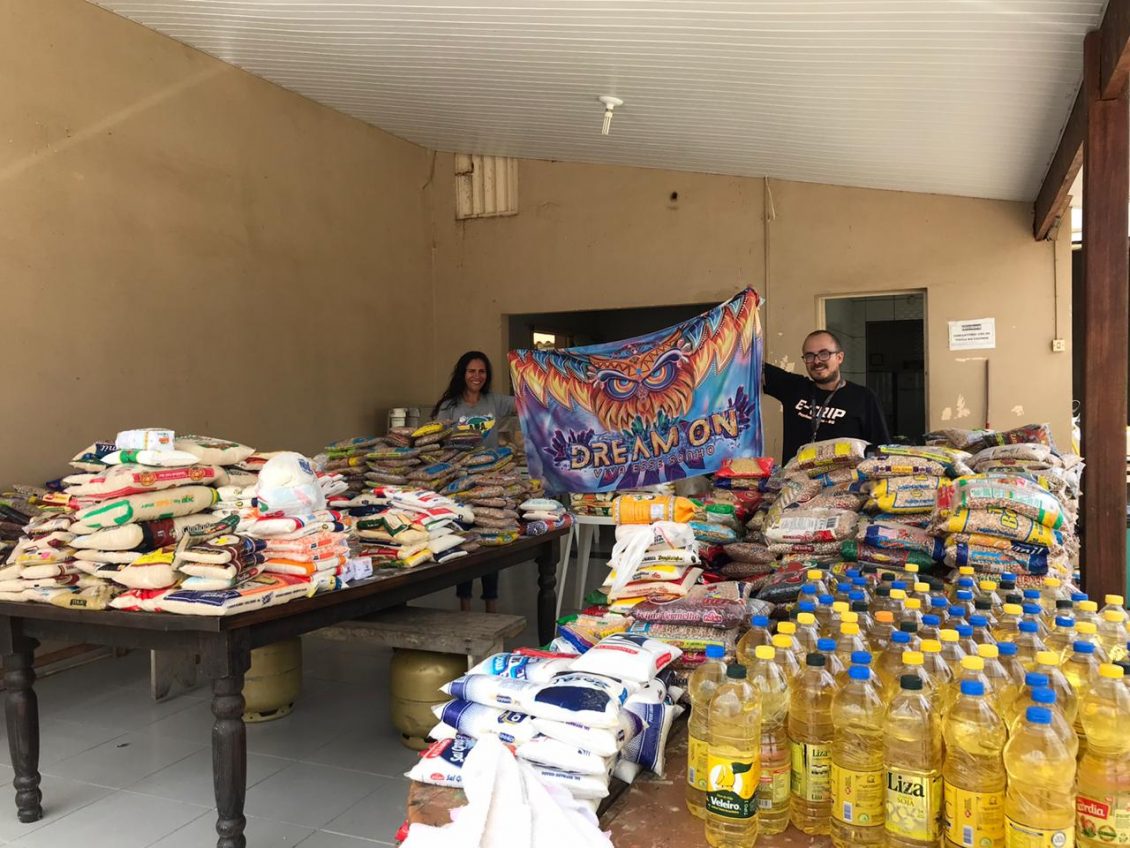  Festa rave arrecada mais de 2 toneladas de alimentos para Associação Sara Aparecida