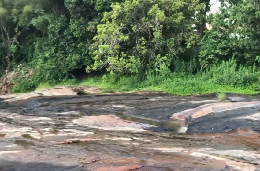  Morador explica “sumiço” da água na cachoeira de Martins Guimarães