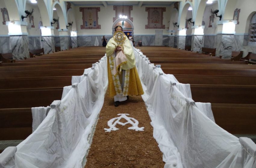  Confira a programação da solenidade de Corpus Christi em Lagoa da Prata