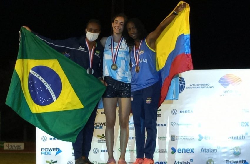  Lagopratense conquista medalha de prata no Sul-Americano de Atletismo: “Estou tão orgulhosa de mim”