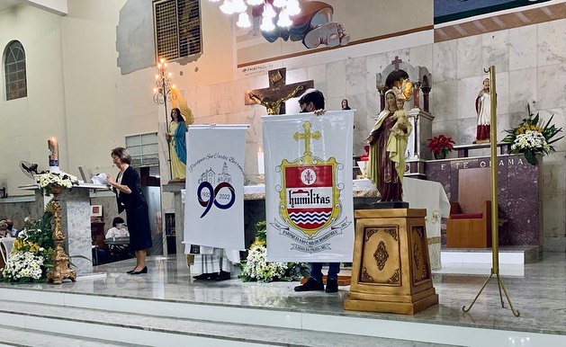  Paróquia São Carlos Borromeu apresenta brasão e logomarca de comemoração aos 90 anos