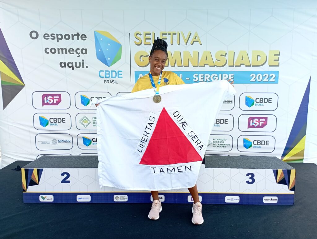 Sofhia atleta de Lagoa da Prata