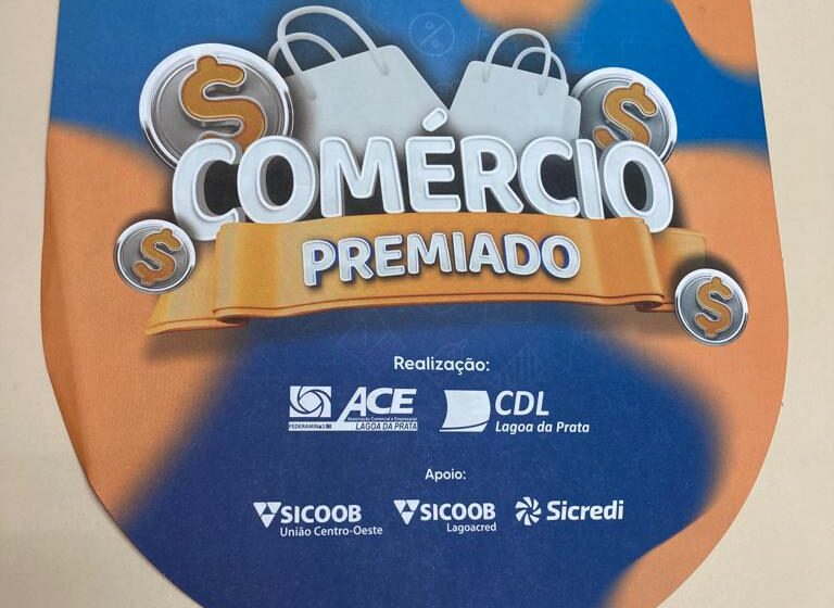  Promoção “Comércio Premiado”, da ACE/CDL, tem início em Lagoa da Prata
