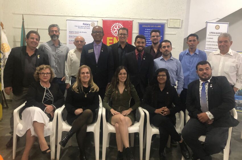  Novos projetos e ações: Rotary Club de Lagoa da Prata realiza cerimônia posse para troca de presidência e conselho diretor