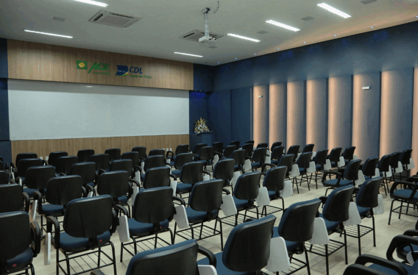 ACE/CDL disponibiliza locação de auditório para empresas associadas; saiba mais
