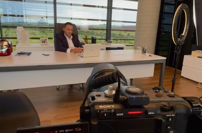 Empresário Márcio Bento é destaque em jornal do SBT com reportagem sobre uso restrito do celular