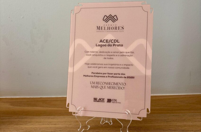 Confira a lista dos vencedores do Prêmio ‘Melhores Empresas e Profissionais’ 2025 da ACE/CDL