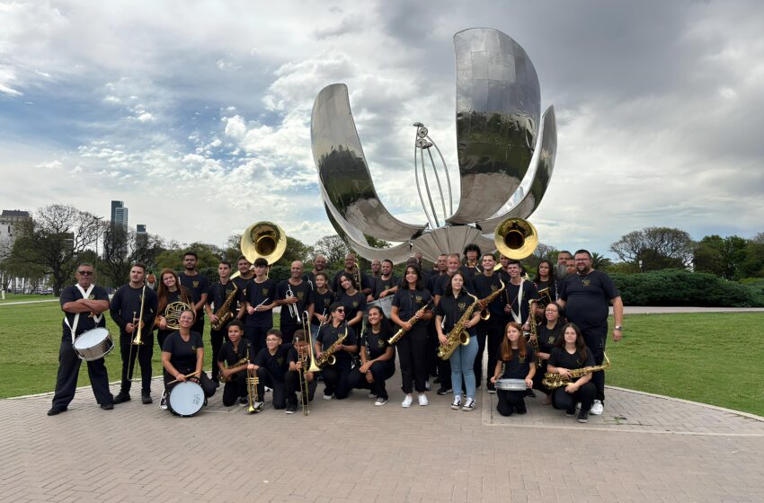 Banda Lira na Argentina! Músicos de Lagoa da Prata e Samonte fazem apresentações internacionais